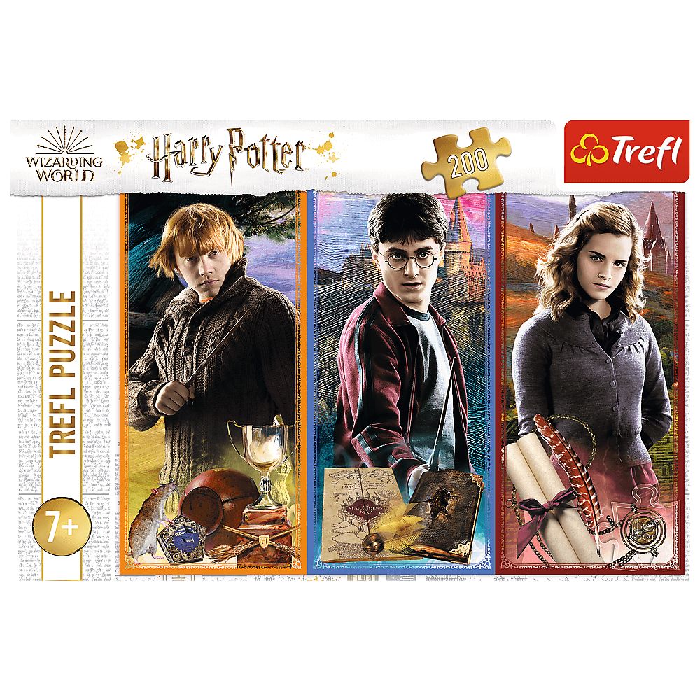 Пазлы Trefl В мире магии и волшебства Гарри Поттер 200 элементов - фото 2