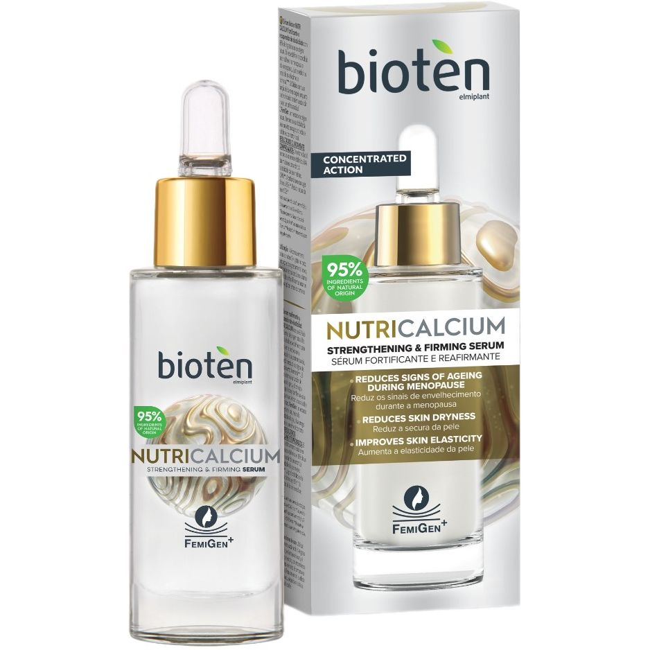 Зміцнювальна сироватка для обличчя Bioten Nutri Calcium Strengthening & Firming Serum 30 мл - фото 1