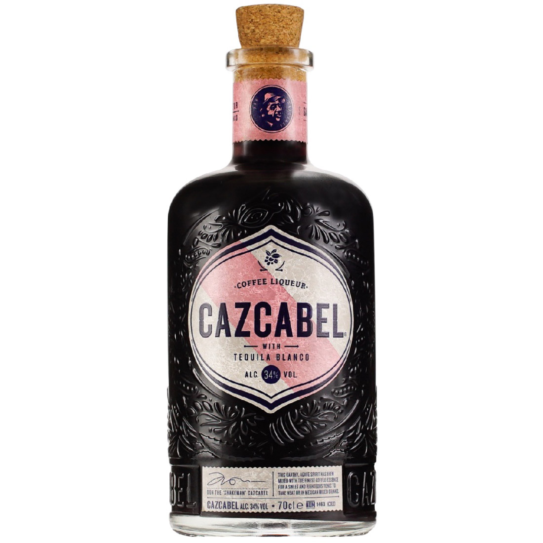 Лікер Cazcabel Coffee Liqueur with Tequila Blanco 34% 0.7 л - фото 1