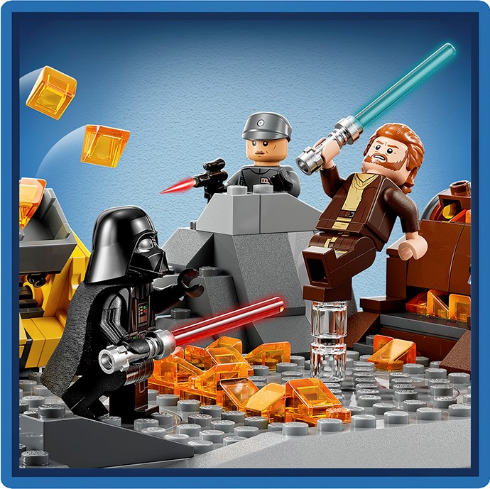 Конструктор LEGO Star Wars Оби-Ван Кеноби против Дарта Вейдера, 408 деталей (75334) - фото 8