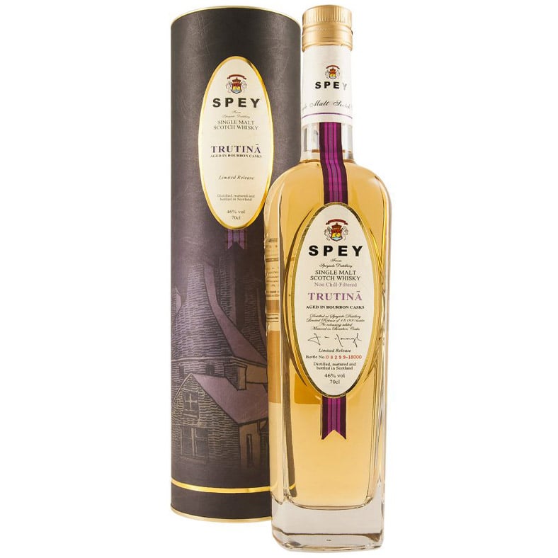 Віскі Spey Trutina Single Malt Scotch Whisky 46% 0.7 л, в подарунковій упаковці - фото 1