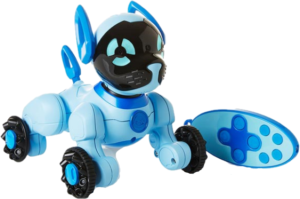 Интерактивная игрушка WowWee маленький щенок Чип, голубой (W2804/3818) - фото 2