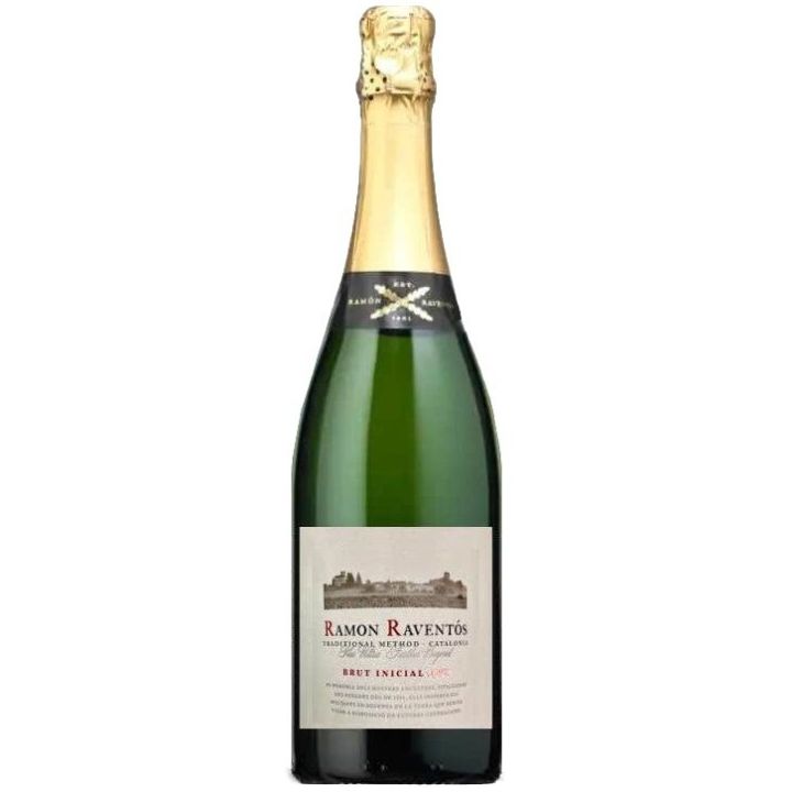 Вино игристое Codorniu Ramon Raventos Cava Brut Inicial DO, белое, брют, 0,75 л - фото 1