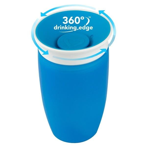 Чашка непроливная Munchkin Miracle 360, голубой, 296 мл, 1 шт. (01209601.01) - фото 2