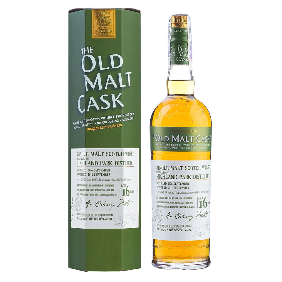 Виски Highland Park Vintage 1996 16 лет Single Malt Scotch Whisky, 50%, 0,7 л - фото 1