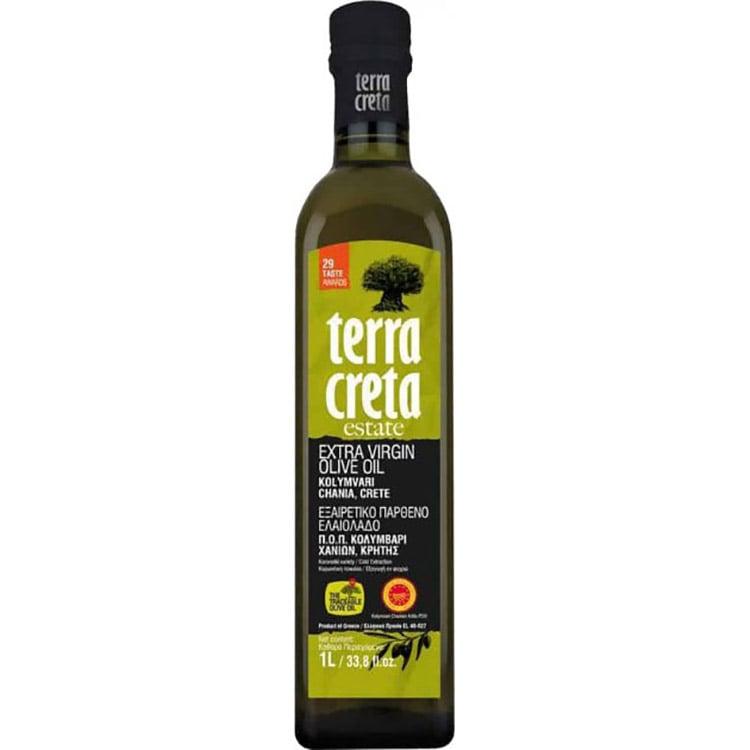 Оливковое масло Terra Creta Estate Extra Virgin 1 л - фото 1