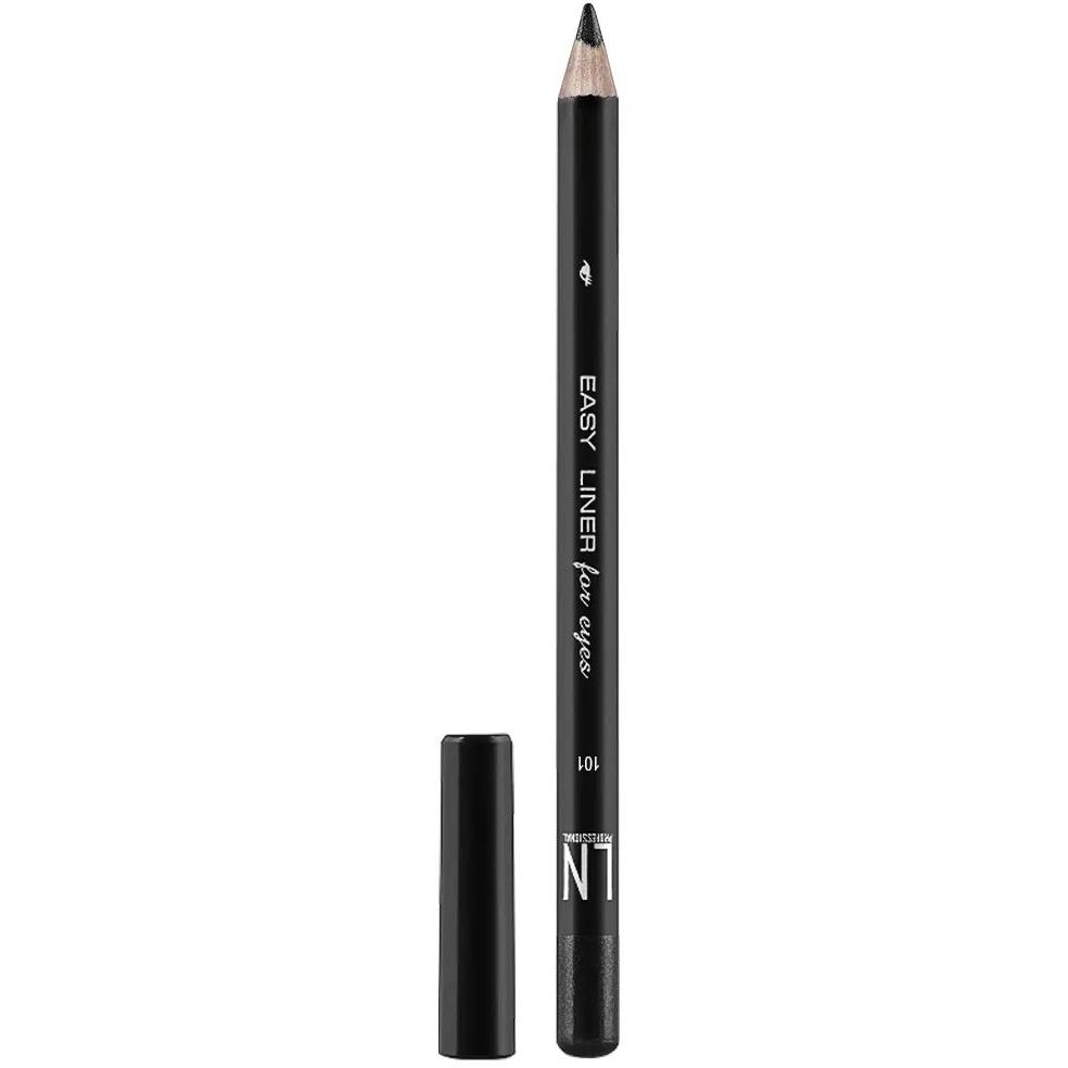 Карандаш для глаз LN Professional Easy Liner Eye Pencil тон 101 (Black) 1.7 г - фото 1