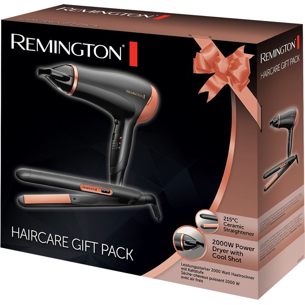 Набір для укладання волосся Remington Haircare Gift Set D3012GP чорний - фото 5