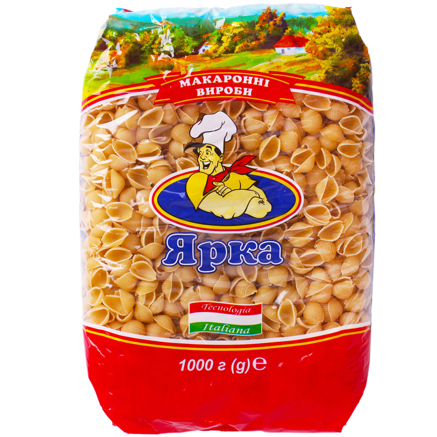 Макаронні вироби Ярка Ракушка хвиляста 1 кг купити у Києві, Україні ...