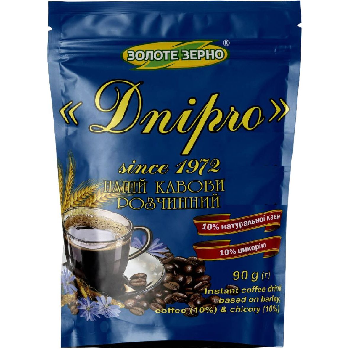 Напій кавовий Золоте зерно Дніпро, 90 г (795612) - фото 1