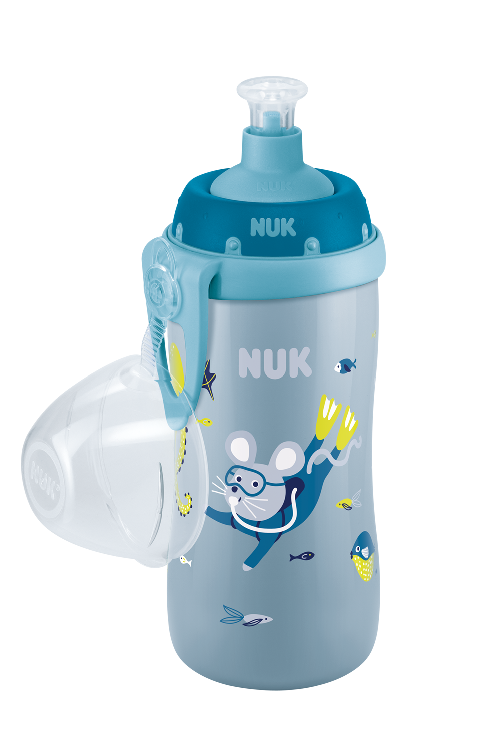 Поильник Nuk Junior Cup, 300 мл, голубой (3954067) - фото 1