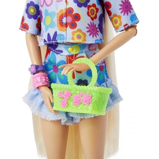 Кукла Barbie Extra Сила Цветов, с аксессуарами, 32 см - фото 4