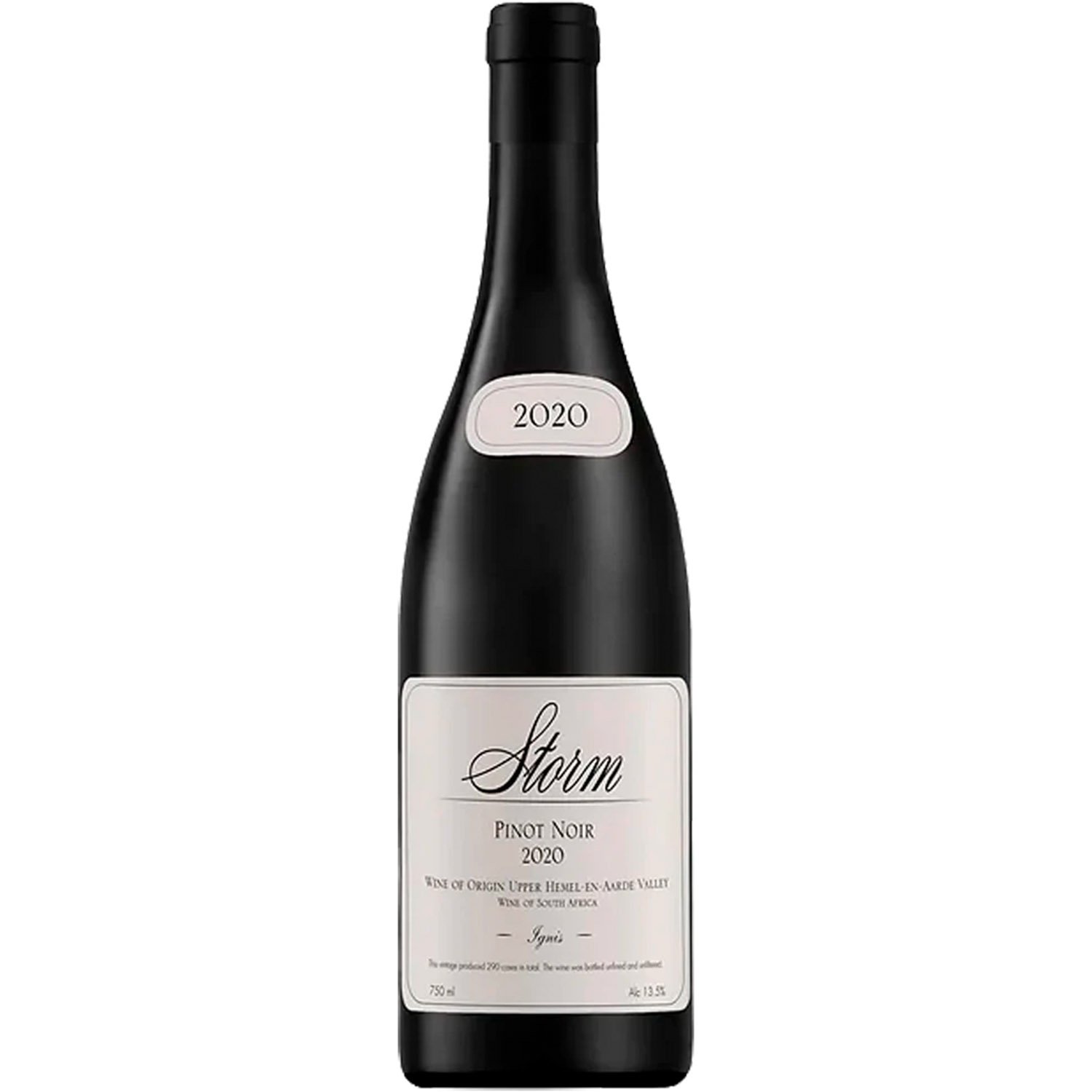 Вино Storm Pinot Noir Ignis 2020, красное, сухое, 0,75 л - фото 1