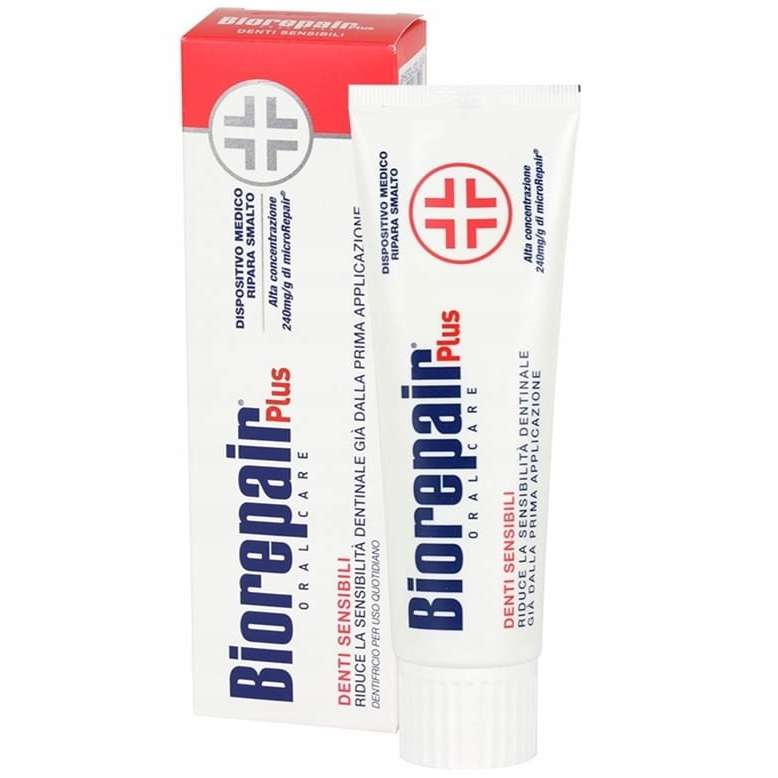 Зубная паста Biorepair Plus Профессиональное лишение чувствительности, 75 мл - фото 1