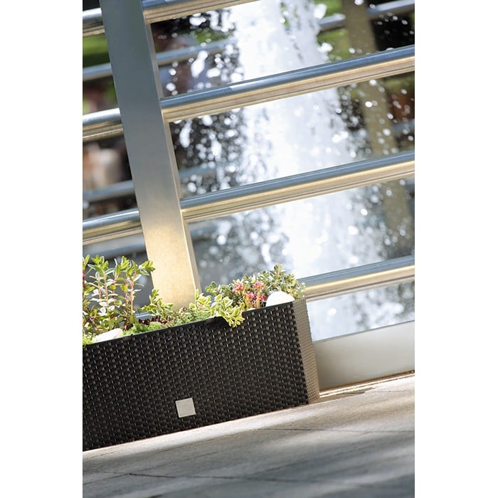 Балконный ящик Prosperplast Rato с вкладышем, 500 мм, коричневый (72962-440) - фото 2