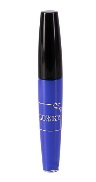 Туш для вій Lukky, з силіконовим пензликом, синій (T16736) - фото 3