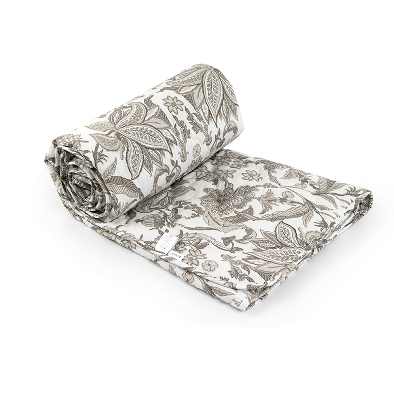 Одеяло шерстяное Руно Comfort Luxury, 205х140 см, бязь, демисезон, бежевое (321.02ШК+У_Luxury) - фото 1