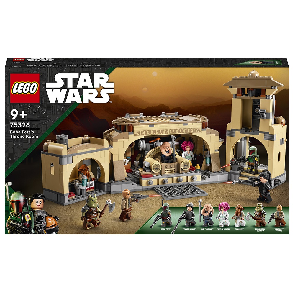 Конструктор LEGO Star Wars Тронний зал Боби Фетта, 732 деталей (75326) - фото 1