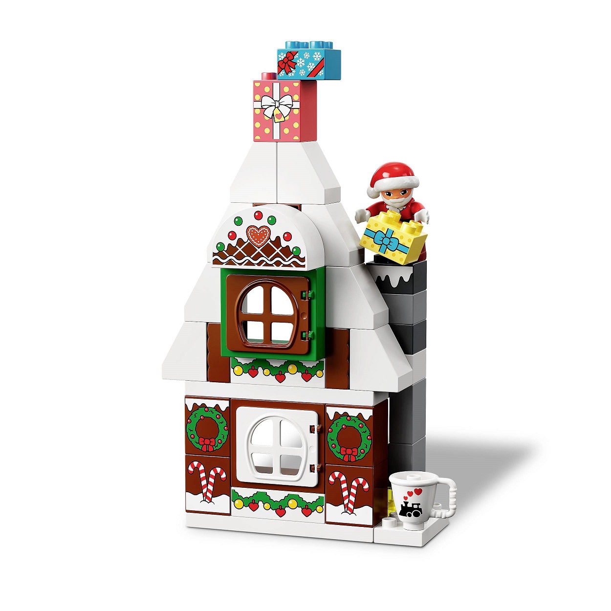 Конструктор LEGO DUPLO Пряничний будиночок Санти, 50 деталей (10976) - фото 4