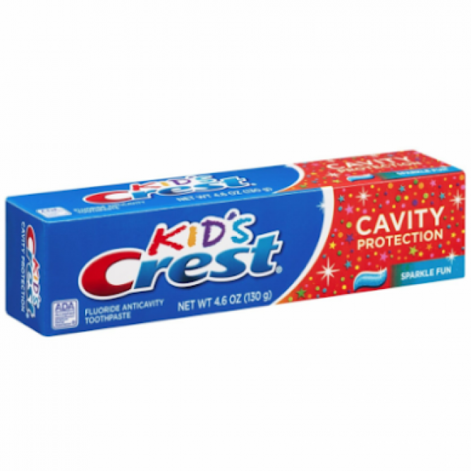 Детская зубная паста Crest Kid's Cavity Protection Sparkle Fun 130 г (BT352) - фото 3