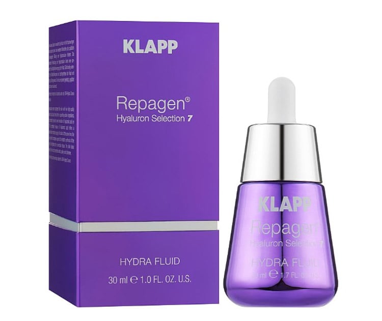 Гідрофлюїд Klapp Cosmetics Repagen Hyaluron Selection 7 Hydra Fluid, 30 мл - фото 2