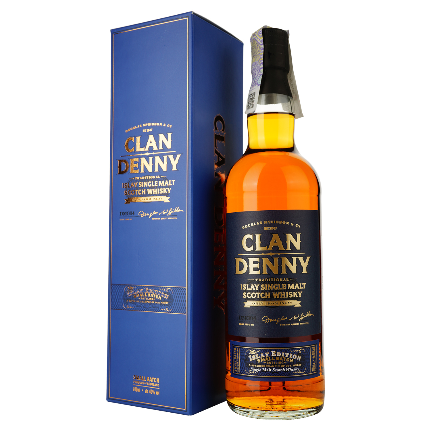 Виски Clan Denny Islay Single Malt 40% 0.7 л, в коробке - фото 1