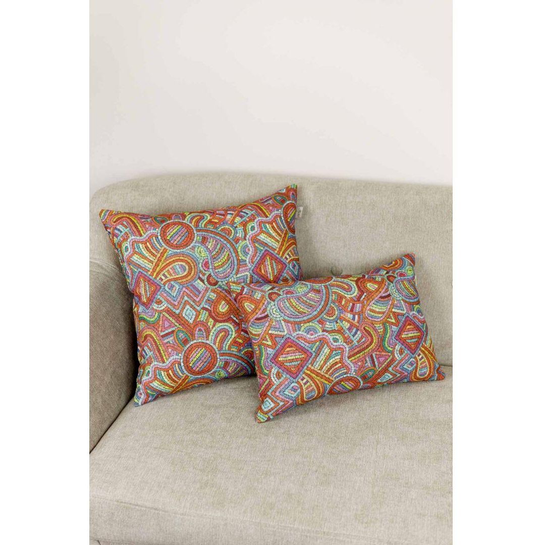 Подушка декоративная Прованс Mix Print, 45х30 см, разноцветная (29884) - фото 2