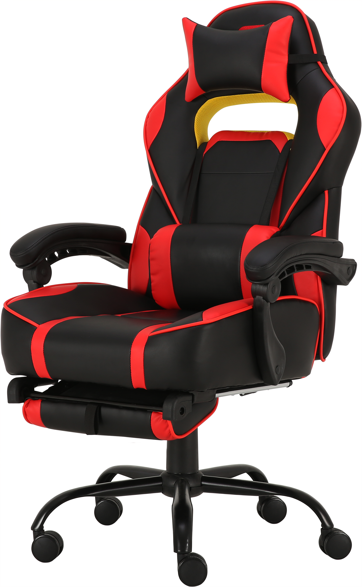 Геймерське крісло GT Racer чорне з червоним (X-2748 Black/Red) - фото 3