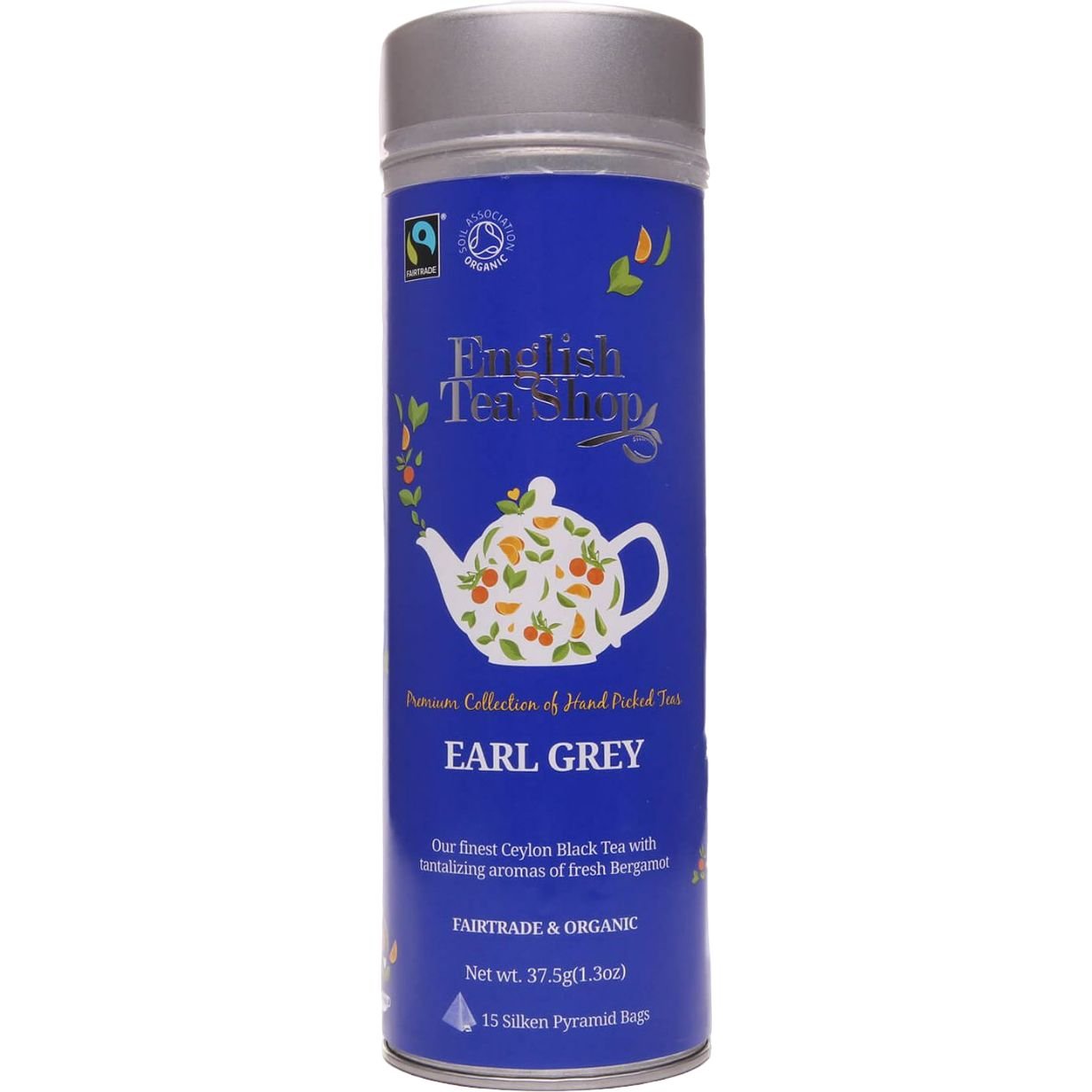 Чай чорний English Tea Shop з бергамотом органічний, 37,5 г (15 шт. по 2,5 г) (780468) - фото 1