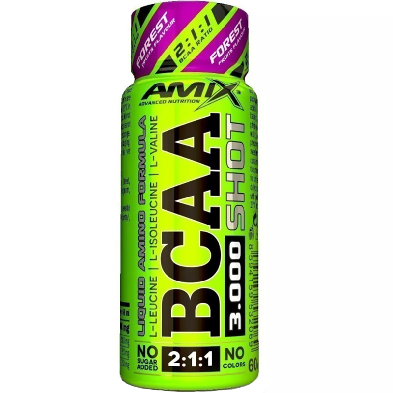 Аминокислоты Amix BCAA Shot лесные фрукты 60 мл - фото 1