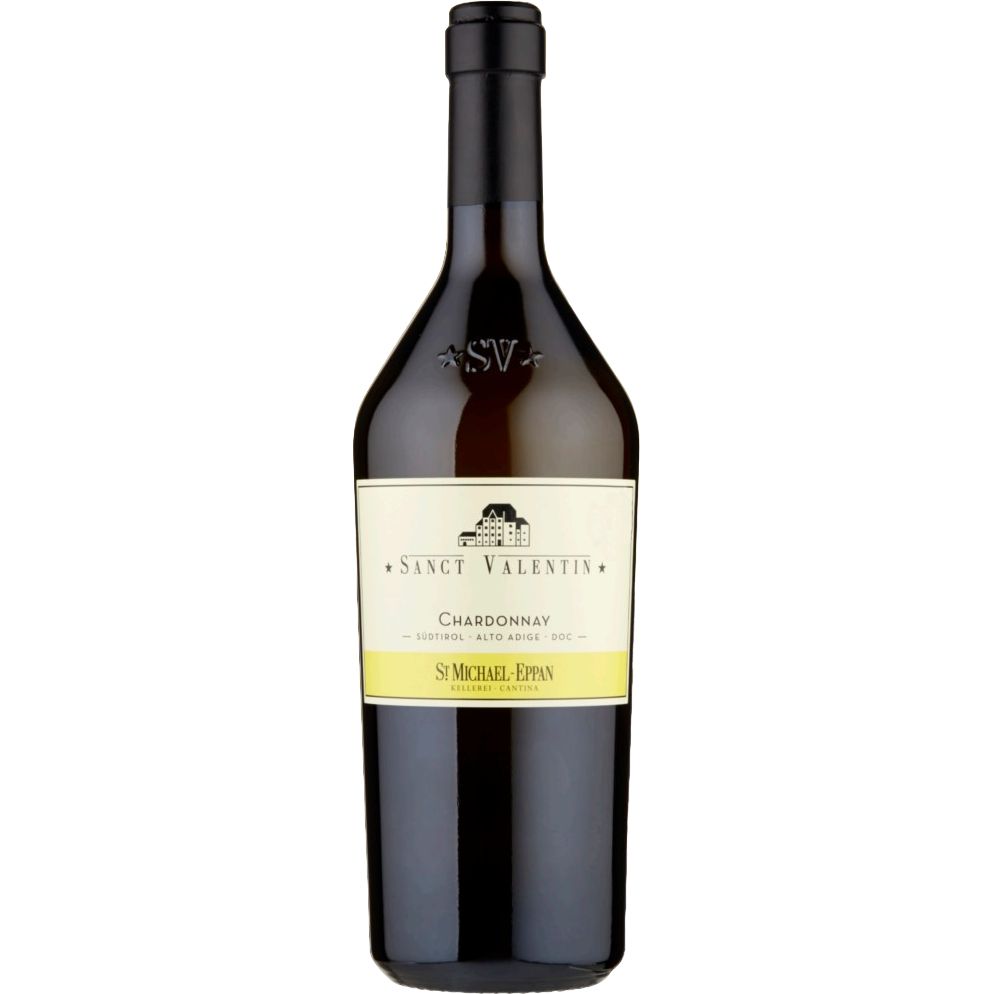 Вино St.Michael-Eppan Appiano Chardonnay St. Valentin Alto Adige DOC 2021 белое сухое 0.75 л - фото 1