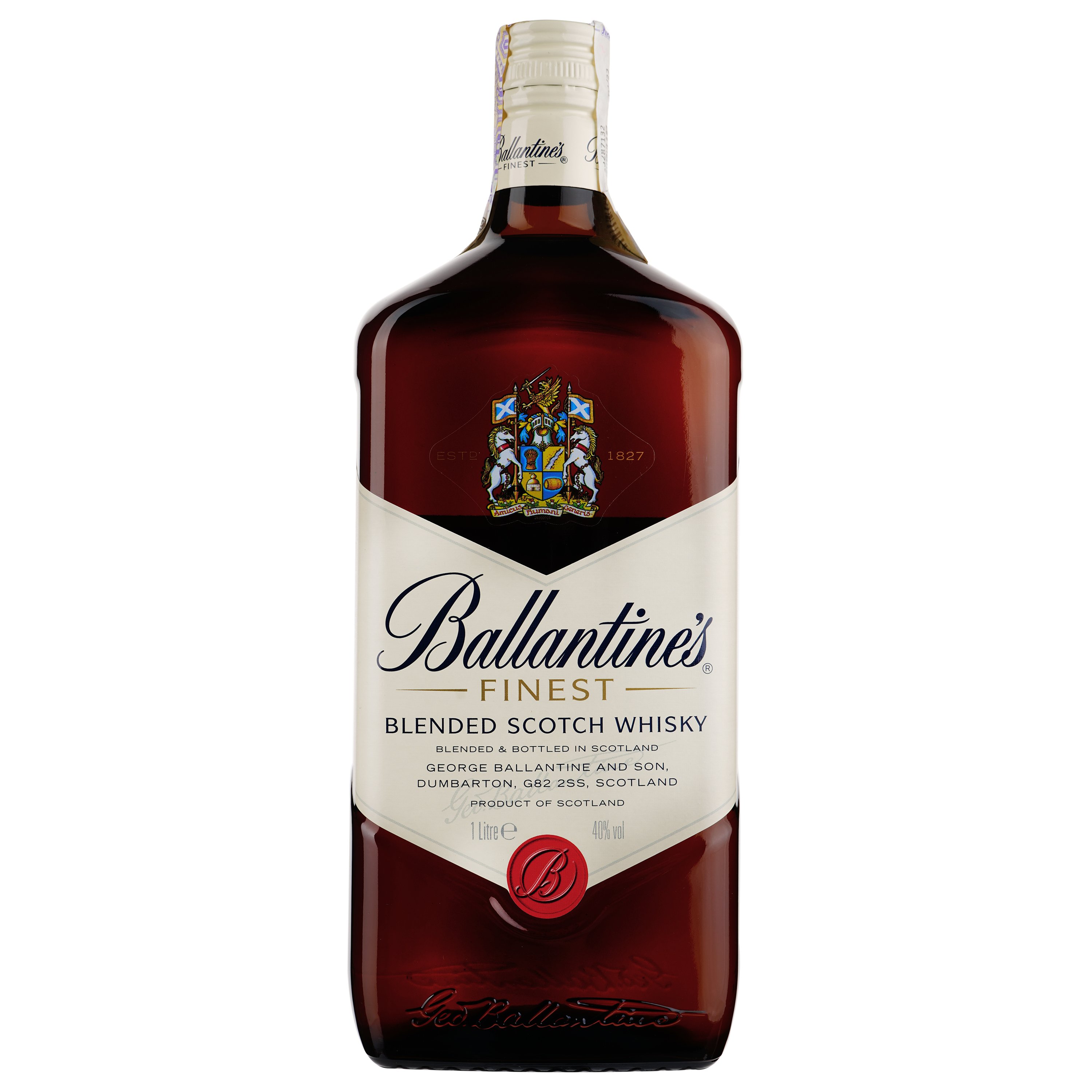 Виски Ballantine's Finest, 40%, 1 л (37400) - фото 1