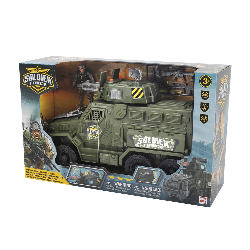 Игровой набор Tactical Command Truck Playset Солдаты Боевая машина (545121) - фото 4