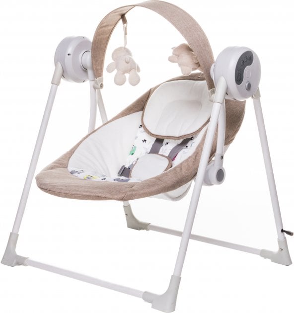 Гойдалка 4Baby Swing Вeige, бежевий (4SG01) - фото 1