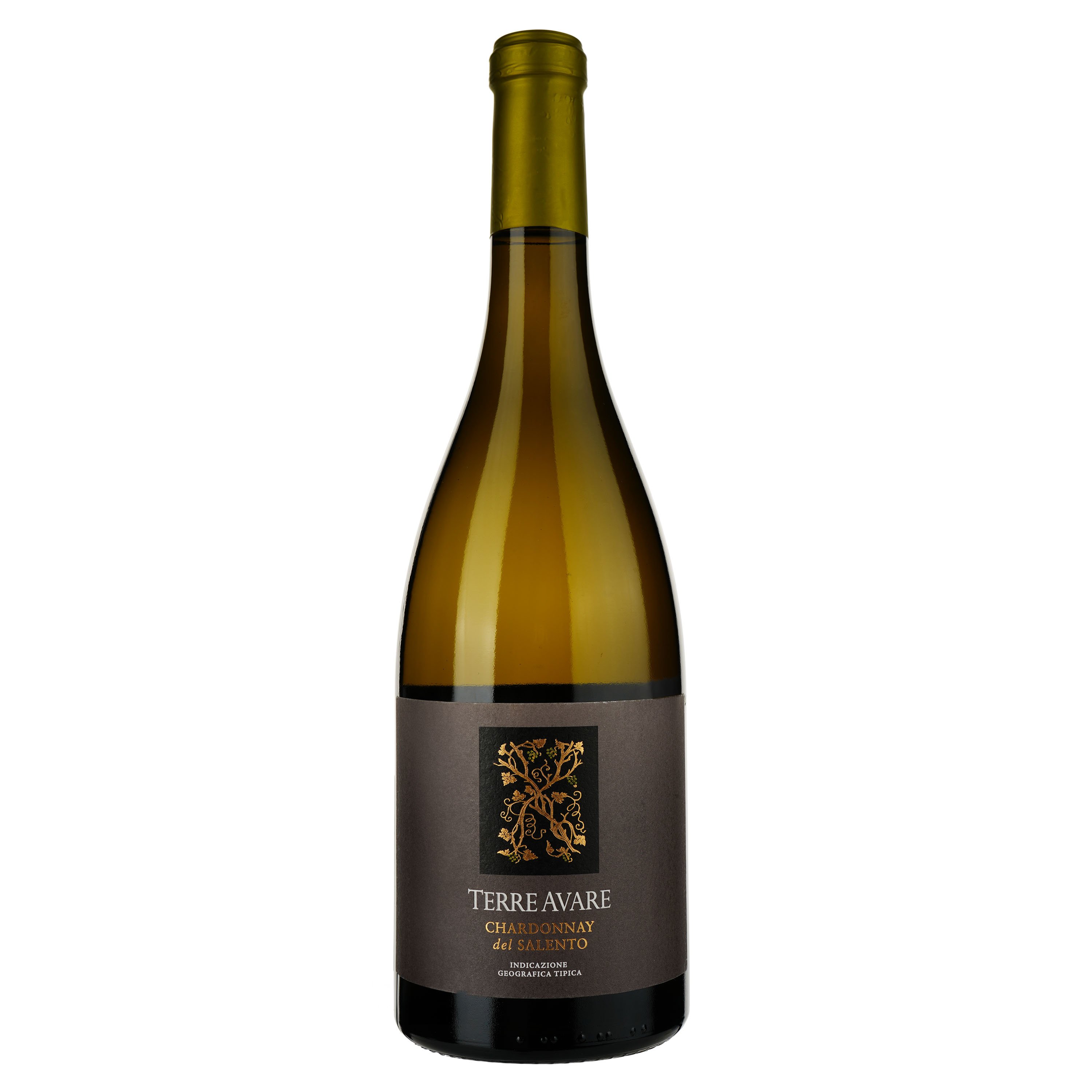 Вино Terre Avare Chardonnay Puglia, белое, сухое, 0,75 л - фото 1