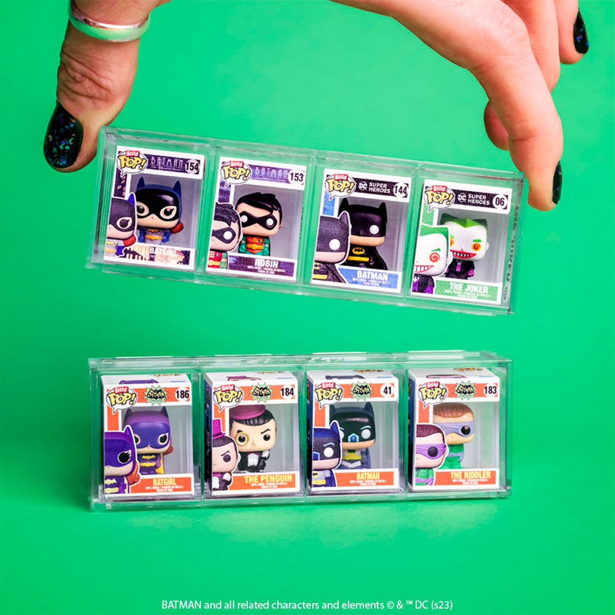 Набір ігрових фігурок Funko Bitty POP! DC 4 фігурки в асортименті (76339) - фото 6