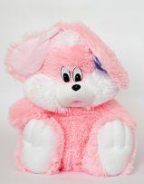 Плюшевий Alina Кролик сидячий 35 см рожевий - фото 2