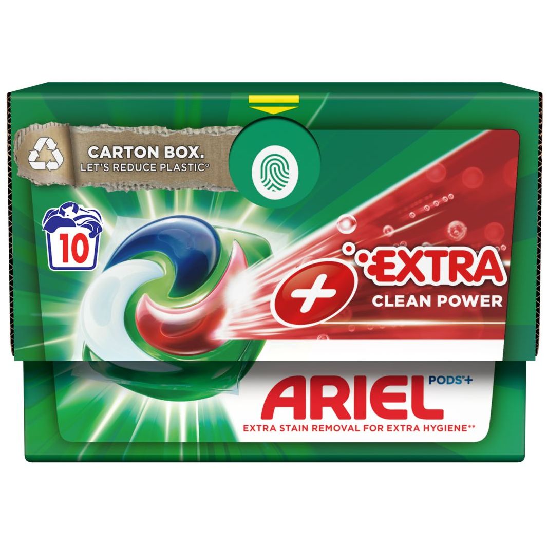 Капсули для прання Ariel Pods All-in-1 + Сила екстраочищення 10 шт. х 27.2 г - фото 2