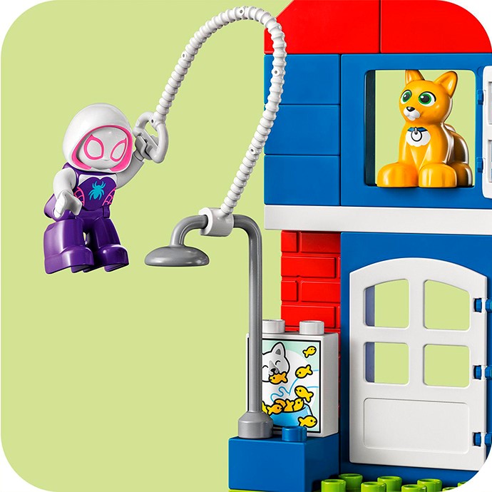 Конструктор LEGO DUPLO Super Heroes Дом Человека-Паука, 25 деталей (10995) - фото 4