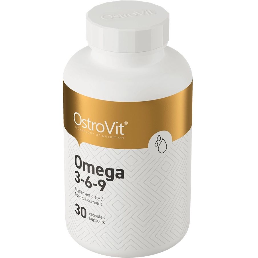 Жирные кислоты OstroVit Omega 3-6-9, 30 капсул - фото 2