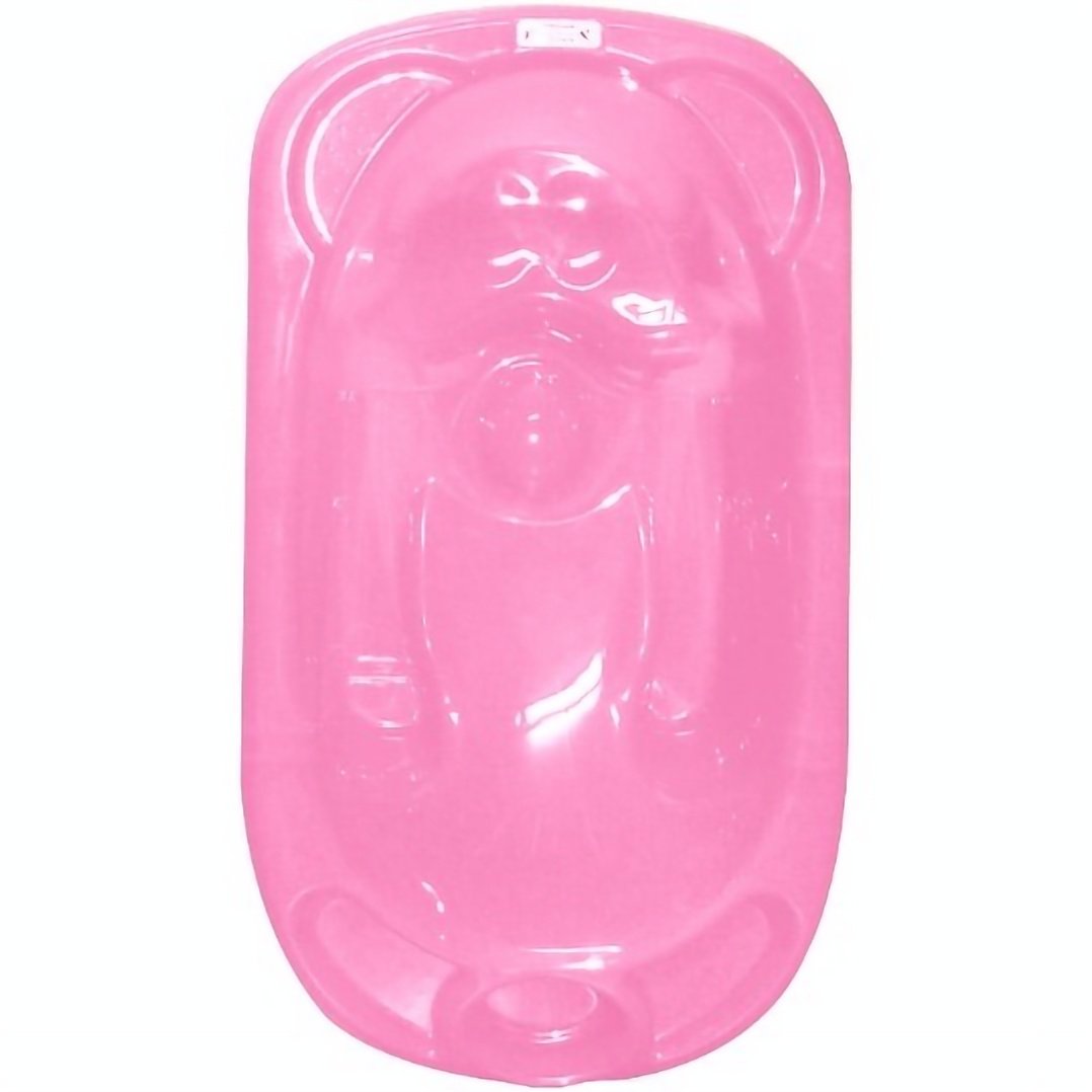 Ванночка анатомічна Lorelli з підставкою, рожева (24832) - фото 1