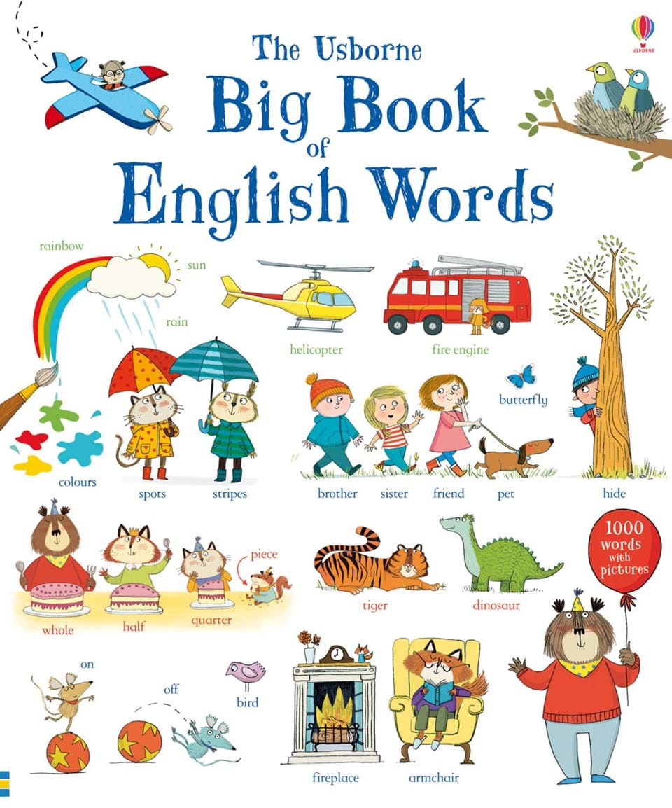 Big Book of English Words - Mairi Mackinnon, Hannah Wood, англ. язык (9781409551652) - фото 1