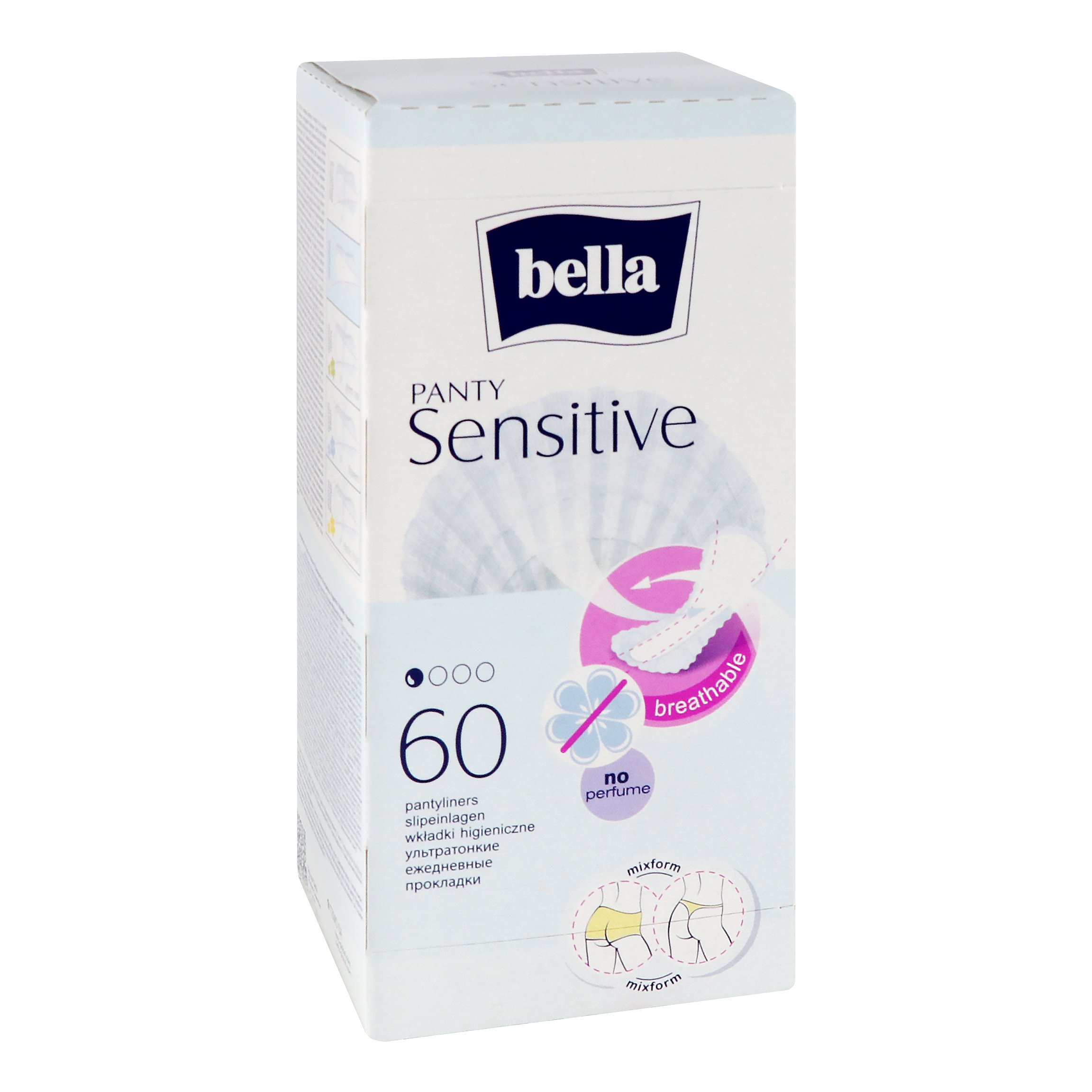 Ежедневные прокладки Bella Panty Sensitive 60 шт. - фото 2
