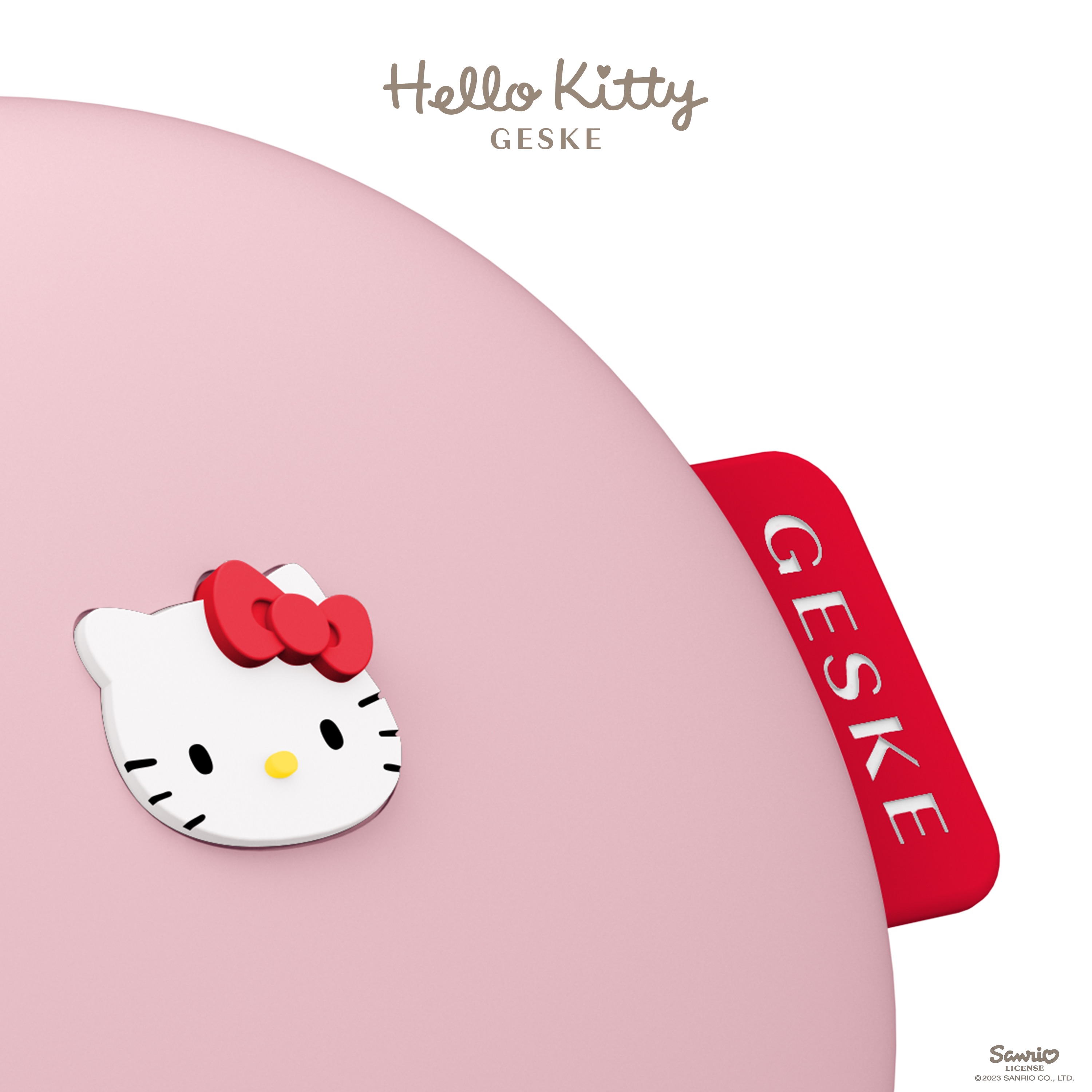 Щітка для обличчя GESKE Facial Brush З в 1 by Hello Kitty рожева - фото 4