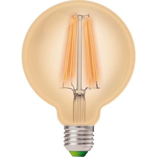 Світлодіодна лампа Eurolamp LED Deco, G95, 12W, E27, 4000K (LED-G95-12274(Amber)) - фото 2