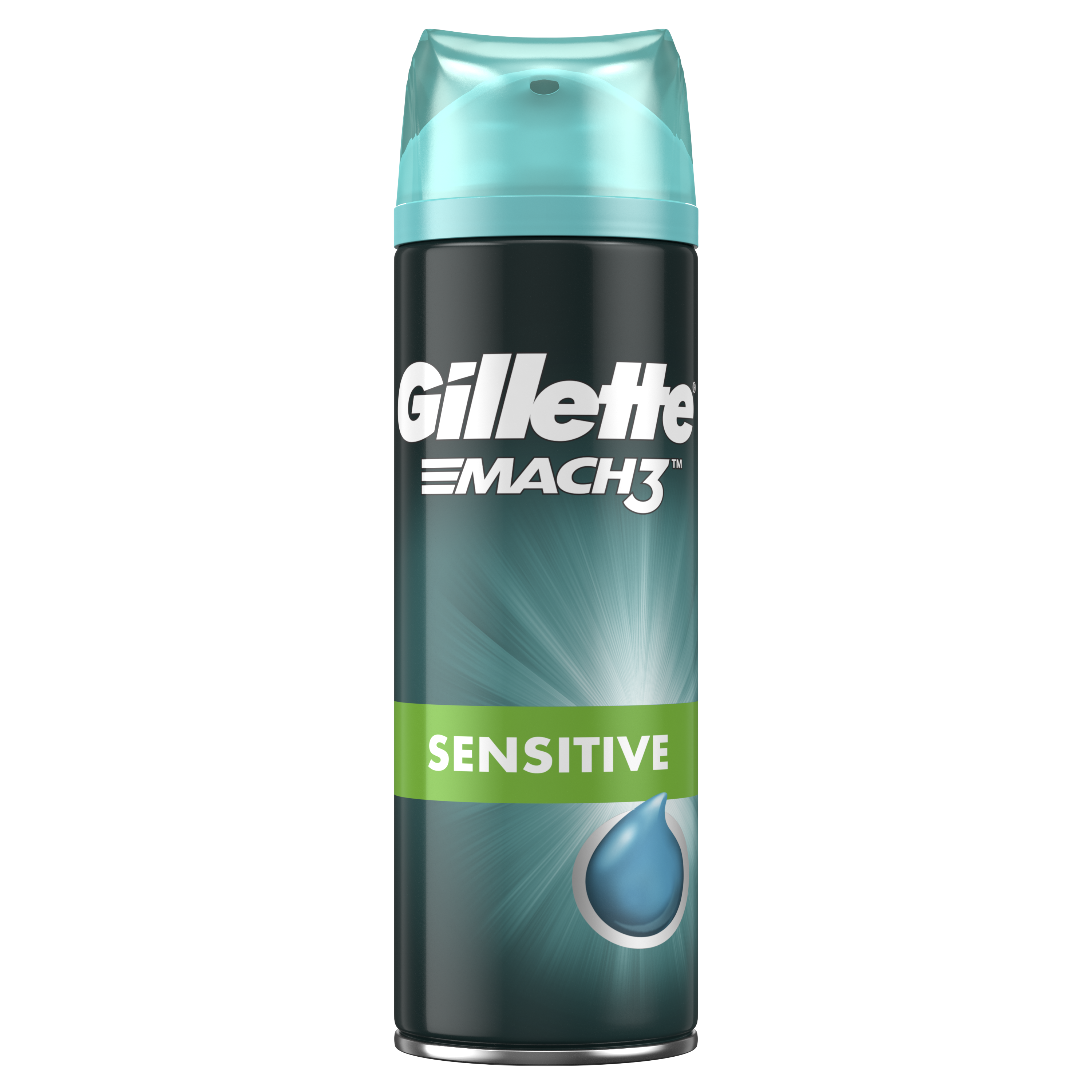 Гіпоалергенний гель для гоління Gillette Mach 3 Sensitive, 200 мл - фото 1
