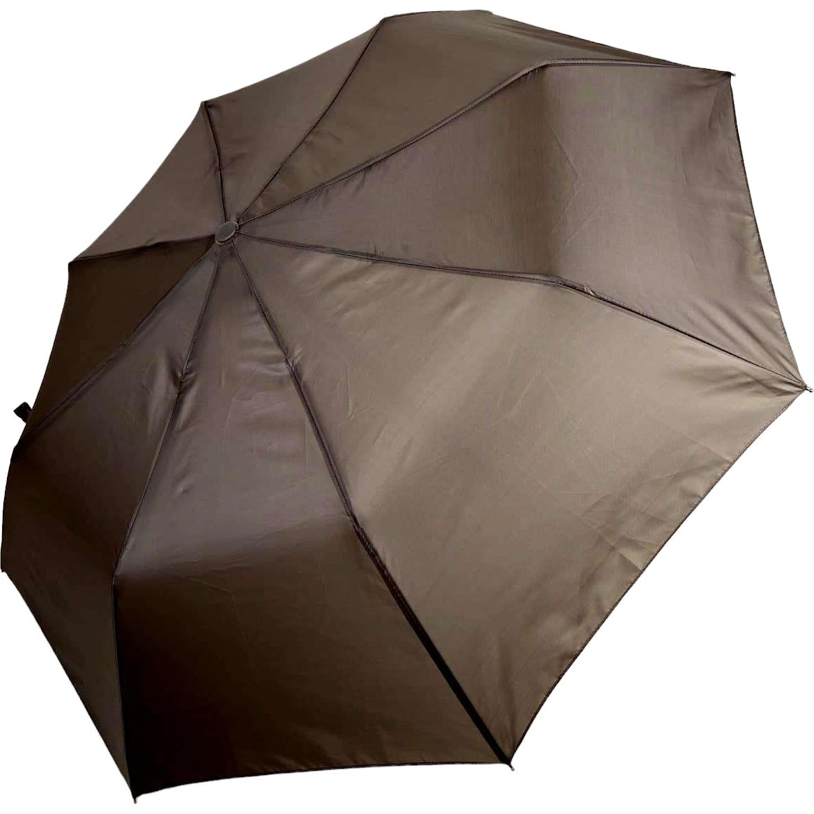 Чоловіча складана парасолька напівавтомат S&L 98 см чорна - фото 1