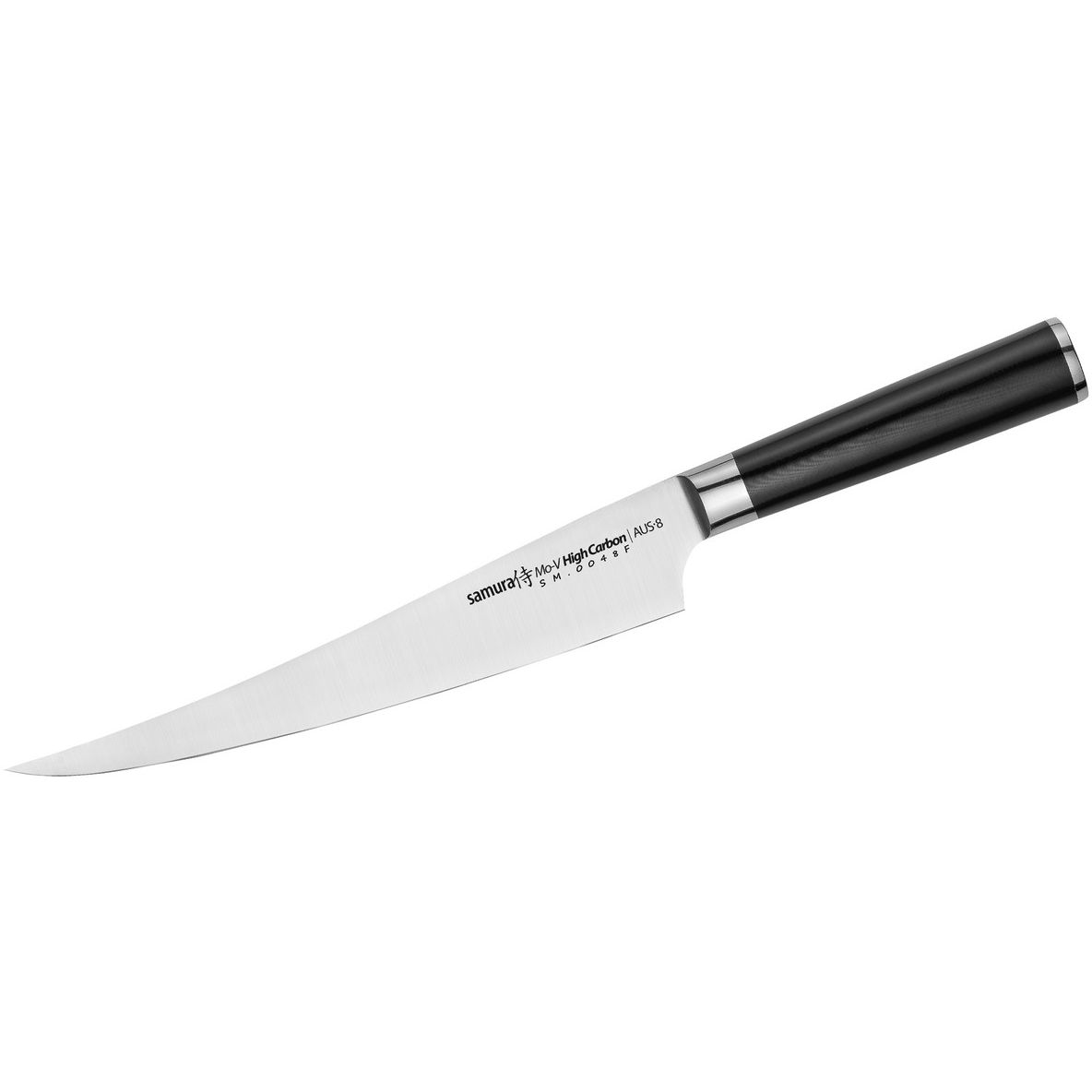 Кухонный нож филейный Samura 226 мм Белый 000279604 - фото 1
