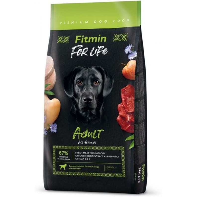 Сухий корм для собак Fitmin For Life Adult all breeds 3 кг - фото 1