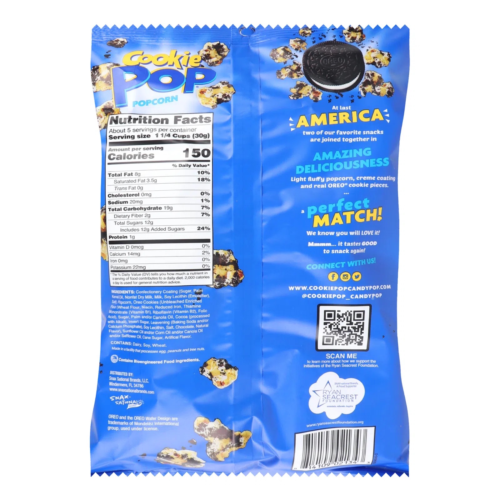 Попкорн Cookie Pop Oreo 149 г - фото 2